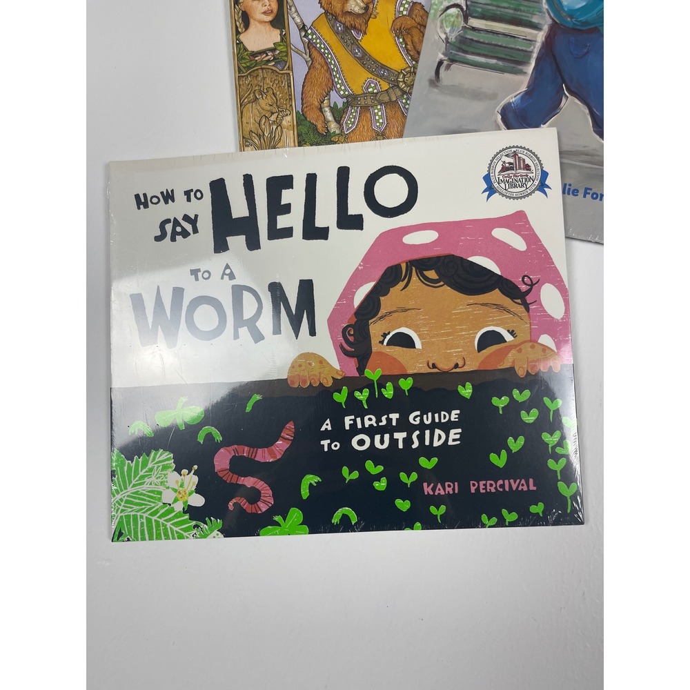 Dolly Parton Imagination Library 5 Book Lot Jan Brett Goldilocks Worm - Picture 3 of 6